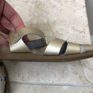 Salt Water Gold Girls Sandals
